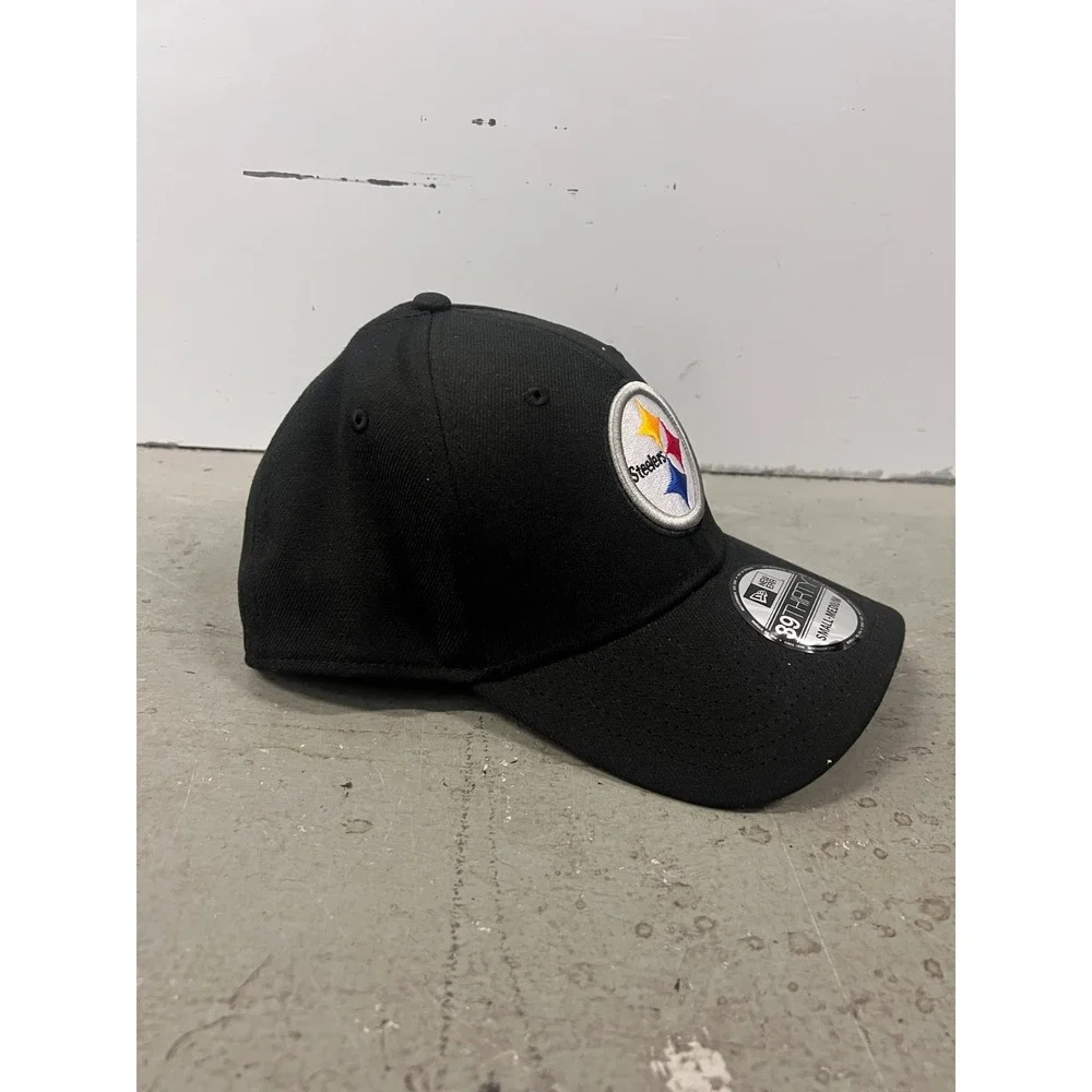 New Era Pittsburgh Steelers‎ Team Classic 39THIRTY Hat Unisex S/M Black Cap NWT